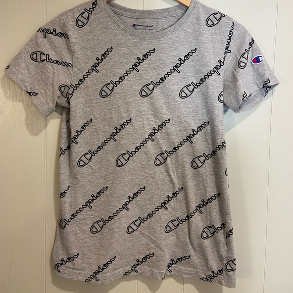Champion logo grey t shirt - Picture 5 of 7